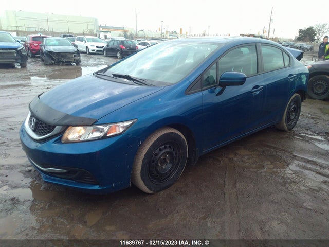 Honda Civic Lx 2014 2HGFB2F59EH022733 Image 2