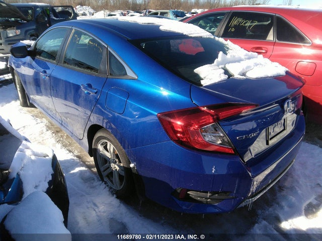 Honda Civic Lx 2020 2HGFC2F5XLH006051 Image 3