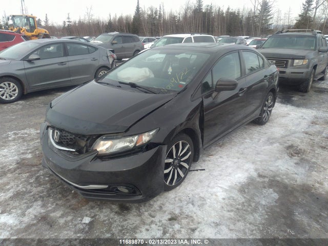 Honda Civic Touring 2014 2HGFB2F77EH028046 Image 2