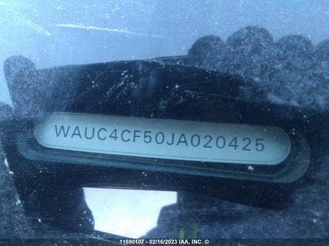 WAUC4CF50JA020425 Audi S5 Prestige