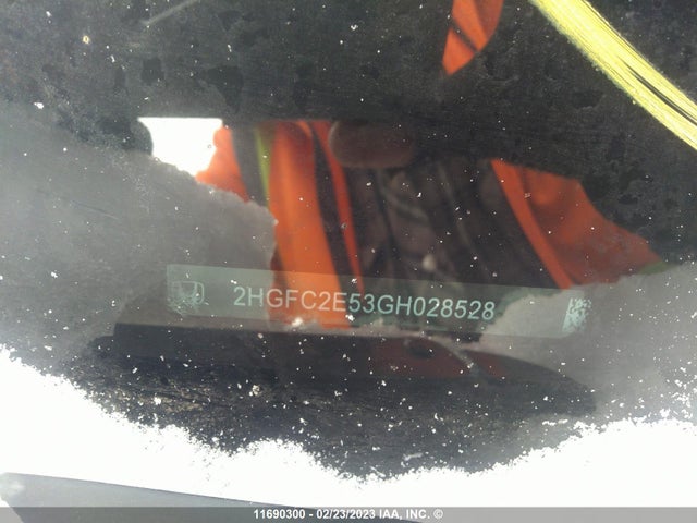 Honda Civic Lx 2016 2HGFC2E53GH028528 Image 10