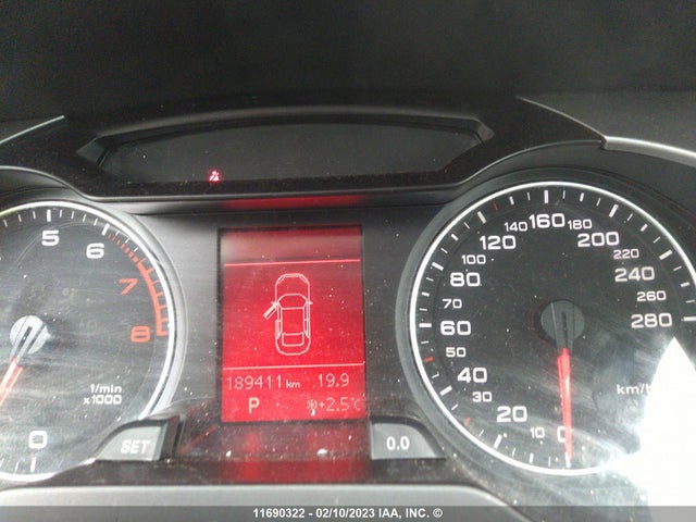 WAULF68KX9N035761 Audi A4 2.0t Quattro