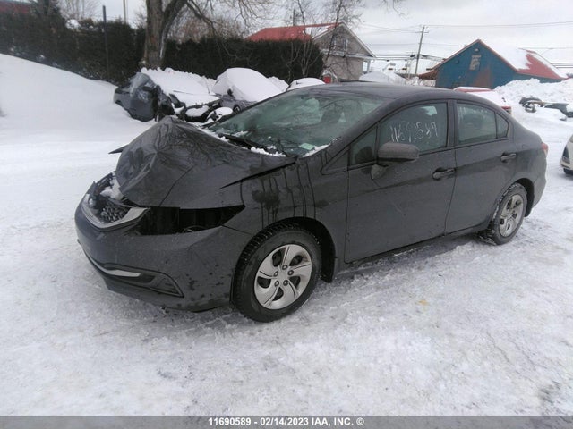 Honda Civic Lx 2015 2HGFB2E43FH048710 Image 2