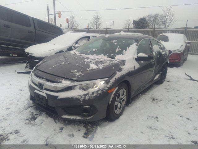 Honda Civic Lx 2017 2HGFC2F6XHH038692 Image 2