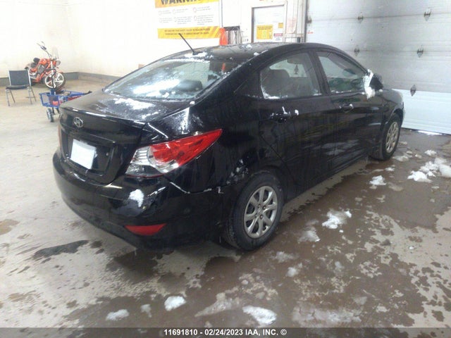 11691810 :رقم المزاد ، KMHCT4AE3DU501206 vin ، 2013 Hyundai Accent Gls/gs مزاد بيع
