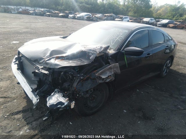 Honda Civic Lx 2019 2HGFC2F52KH007130 Image 2