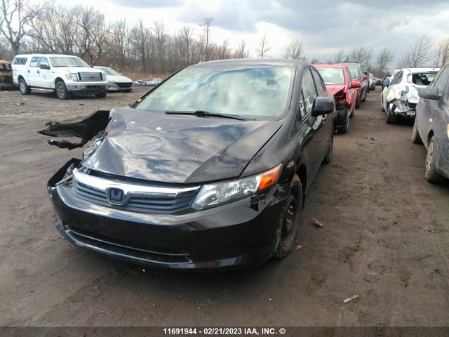 Honda Civic Lx 2012 2HGFB2E48CH026830 Image 2