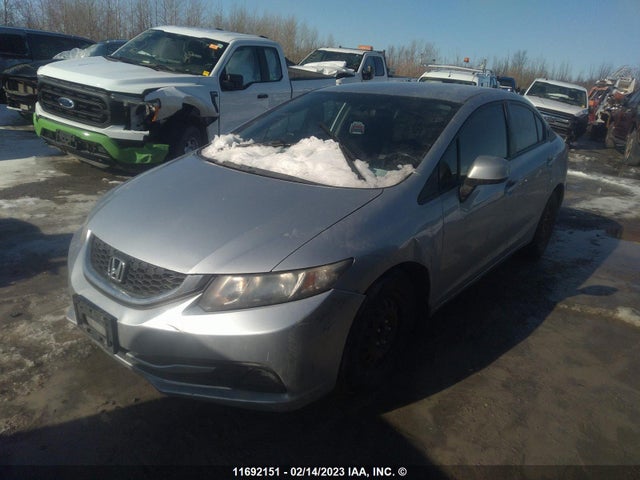 Honda Civic Lx 2013 2HGFB2F49DH009972 Image 2