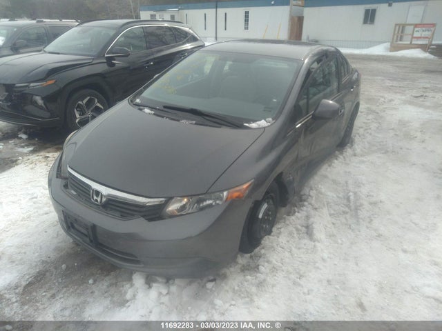 Honda Civic Lx 2012 2HGFB2E55CH510690 Image 2