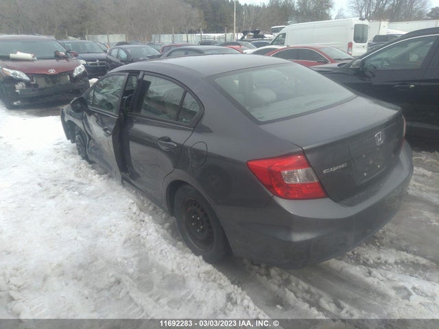 Honda Civic Lx 2012 2HGFB2E55CH510690 Image 4