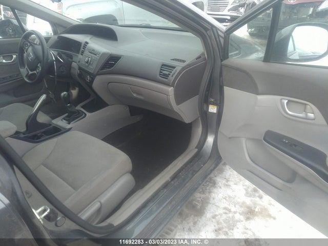 Honda Civic Lx 2012 2HGFB2E55CH510690 Image 6