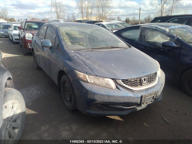 Honda Civic Lx 2013 2HGFB2E57DH014629 главное изображение