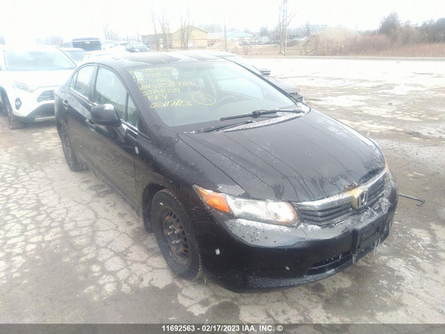 Honda Civic Lx 2012 2HGFB2F41CH052958 zdjęcie główne