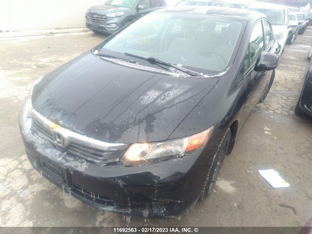 Honda Civic Lx 2012 2HGFB2F41CH052958 Image 2