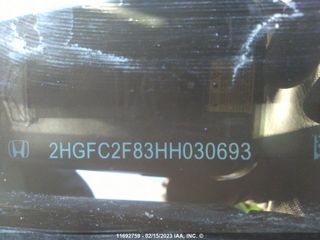 Honda CIVIC EX 2017 2HGFC2F83HH030693 Image 10