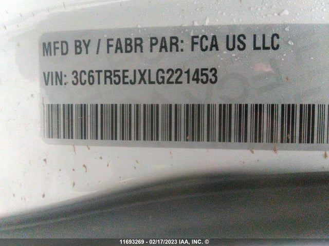 3C6TR5EJXLG221453 RAM 2500 Powerwagon
