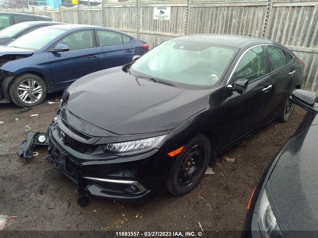 Honda Civic Touring 2019 2HGFC1F90KH100399 Image 2