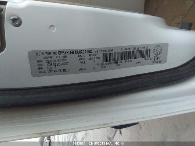 2C4JRGAG4FR665559 RAM Tradesman