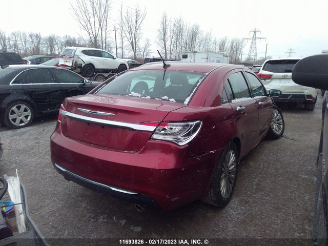 1C3CCBCG2DN605854 Chrysler 200 Limited