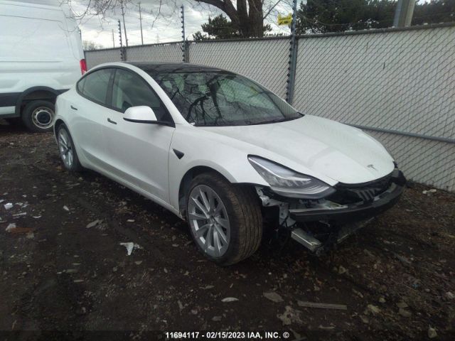 Auction sale of the 2022 Tesla Model 3, vin: 5YJ3E1EAXNF258265, lot number: 11694117