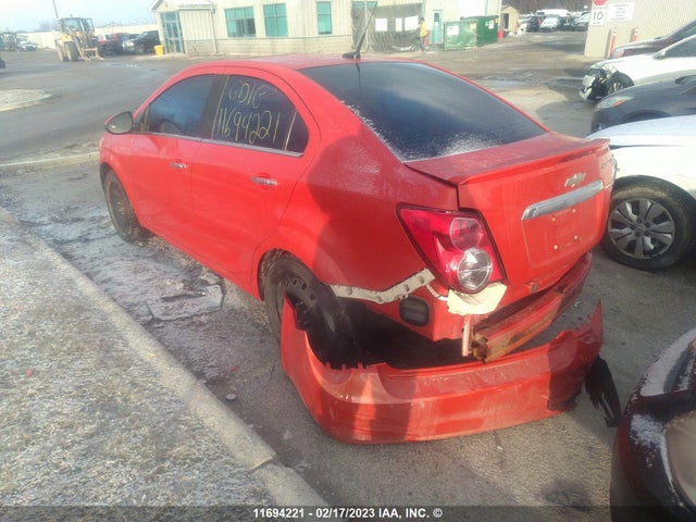 Chevrolet SONIC LTZ 2013 1G1JE5SB1D4101914 Image 4