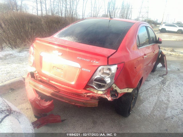 Chevrolet SONIC LTZ 2013 1G1JE5SB1D4101914 Image 5