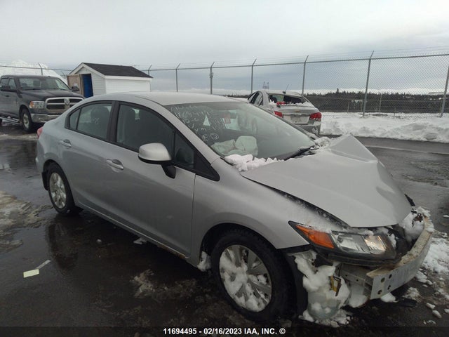 2012 Honda Civic Lx მანქანა იყიდება აუქციონზე, vin: 2HGFB2F48CH119345, აუქციონის ნომერი: 11694495