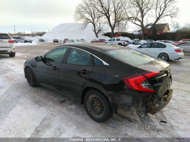 Honda Civic Lx 2018 2HGFC2F66JH036413 Image 3