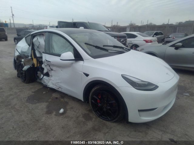 Продажа на аукционе авто 2022 Tesla Model Y, vin: 7SAYGDEF1NF457124, номер лота: 11695345
