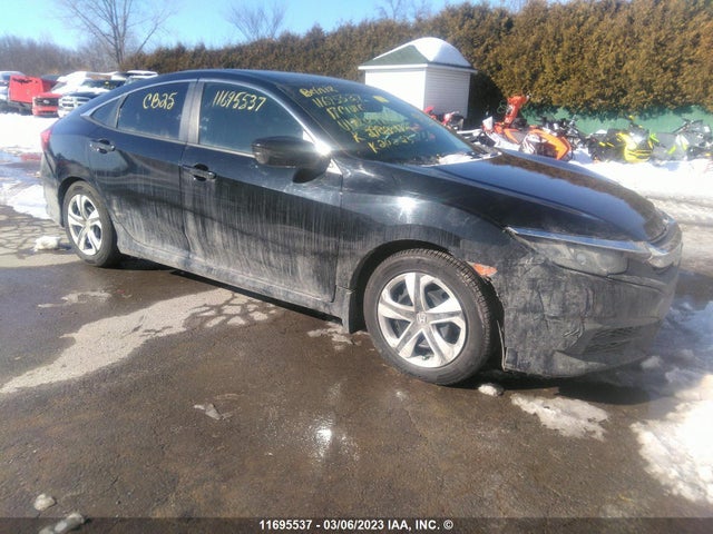 Honda Civic Lx 2017 2HGFC2F54HH041451 Image 1