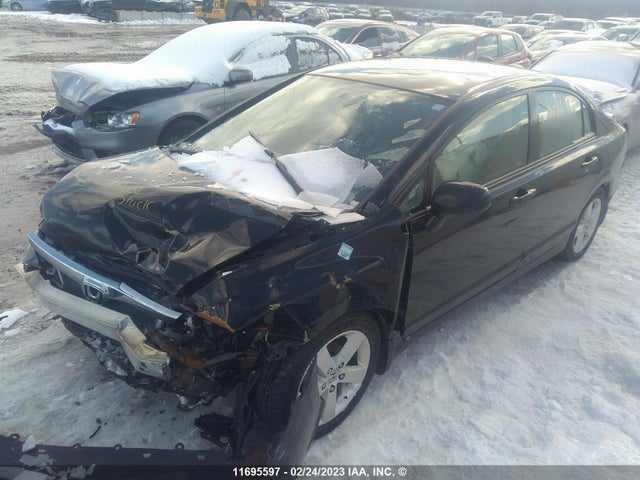 Honda Civic Lx 2008 2HGFA16548H105455 Image 2