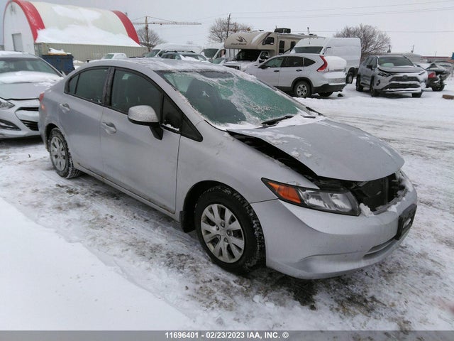 Honda Civic Lx 2012 2HGFB2F46CH058545 main image