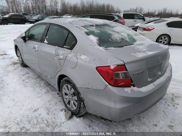 Honda Civic Lx 2012 2HGFB2F46CH058545 Image 4
