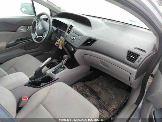 Honda Civic Lx 2012 2HGFB2F46CH058545 Image 6