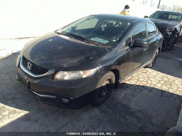 Honda Civic Lx 2014 2HGFB2E50EH021522 Image 2