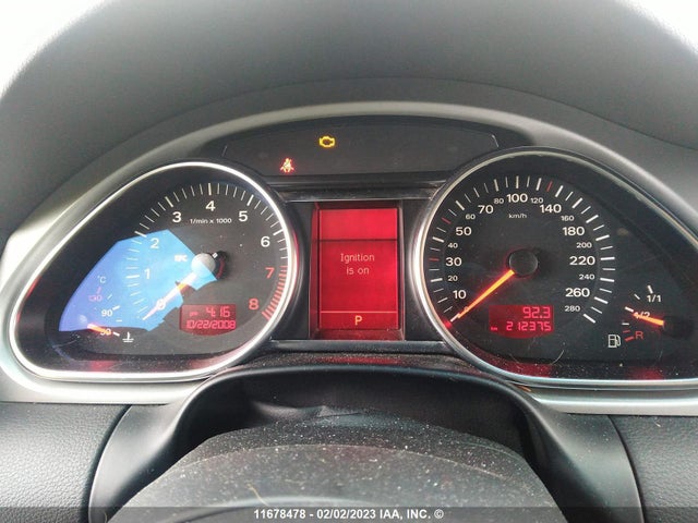 WA1AY64L79D023117 Audi Q7 3.6 Quattro