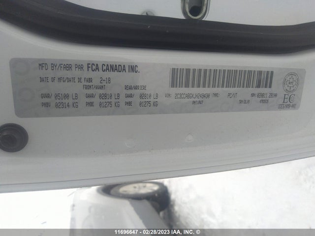 2C3CCABGXJH249430 Chrysler 300 S