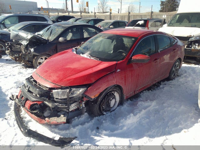 Honda Civic Lx 2019 2HGFC2F57KH029186 Image 2