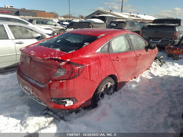 Honda Civic Lx 2019 2HGFC2F57KH029186 Image 4