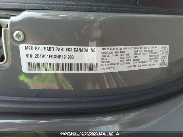Chrysler Pacifica Touring 2022 2C4RC1FGXNR191903 Image 11