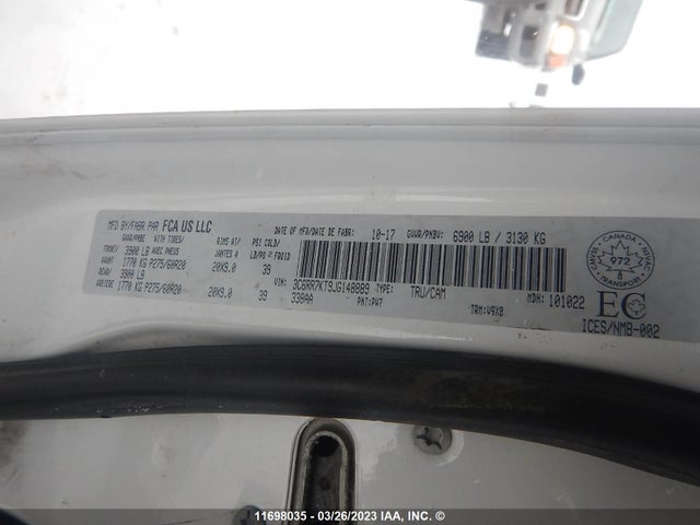 3C6RR7KT9JG148889 RAM 1500 St