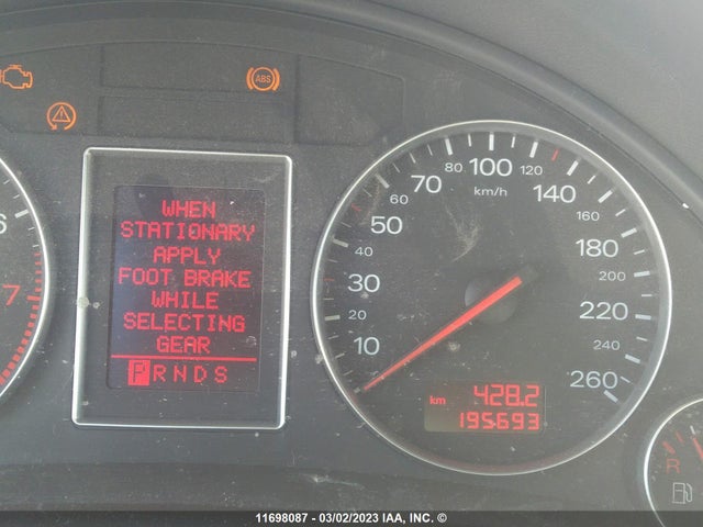 WAUVT58E63A155366 Audi A4 3.0 Avant Quattro