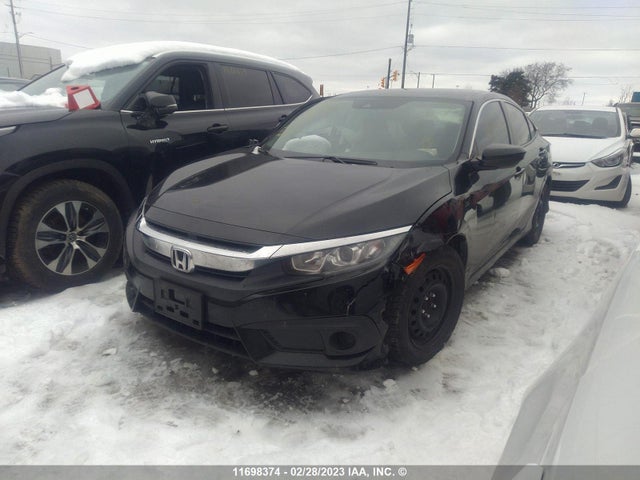 Honda Civic Lx 2018 2HGFC2F66JH033592 Image 2