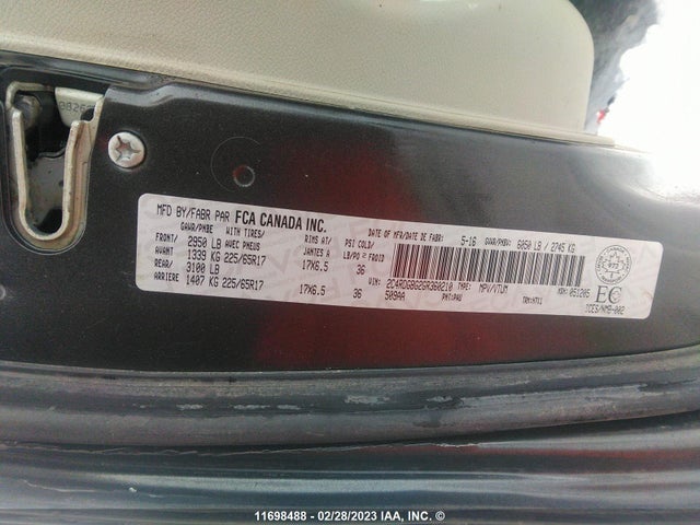 Dodge Grand Caravan Se 2016 2C4RDGBG2GR360210 Image 11