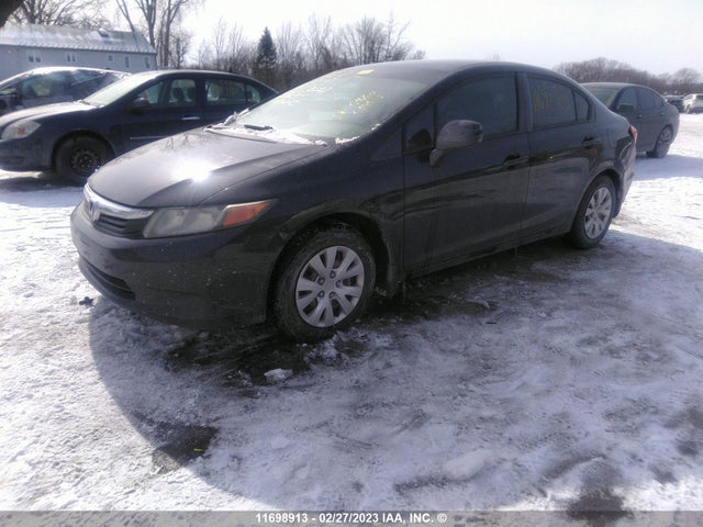 Honda Civic Lx 2012 2HGFB2F4XCH103535 Image 2