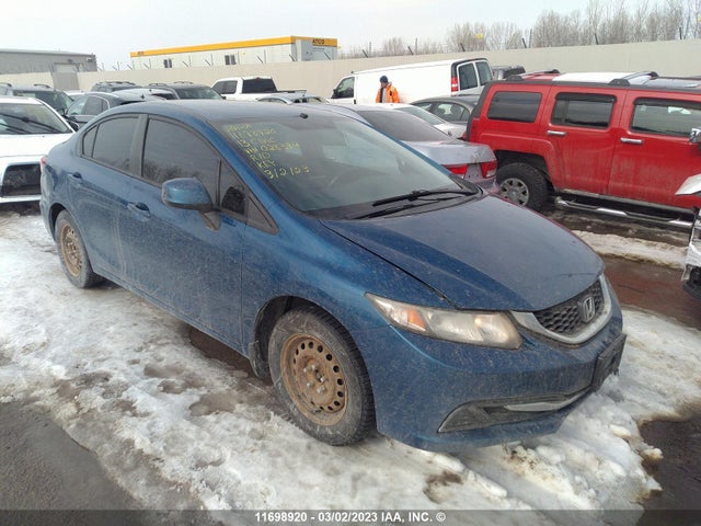 Honda Civic Lx 2013 2HGFB2F46DH028334 zdjęcie główne