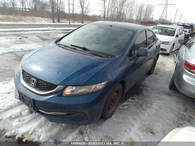 Honda Civic Lx 2013 2HGFB2F46DH028334 Image 2