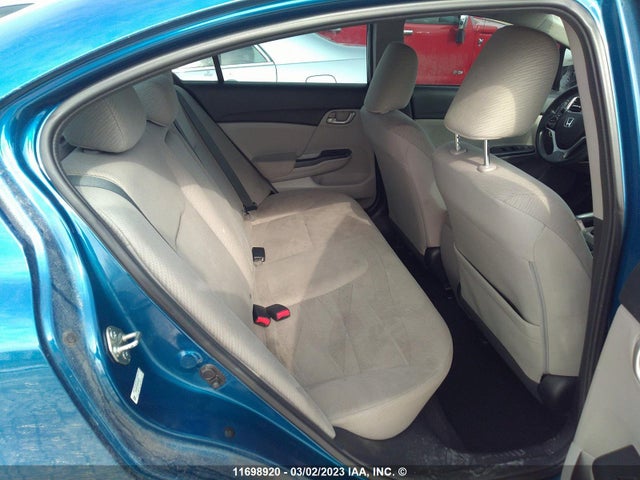 Honda Civic Lx 2013 2HGFB2F46DH028334 Image 9