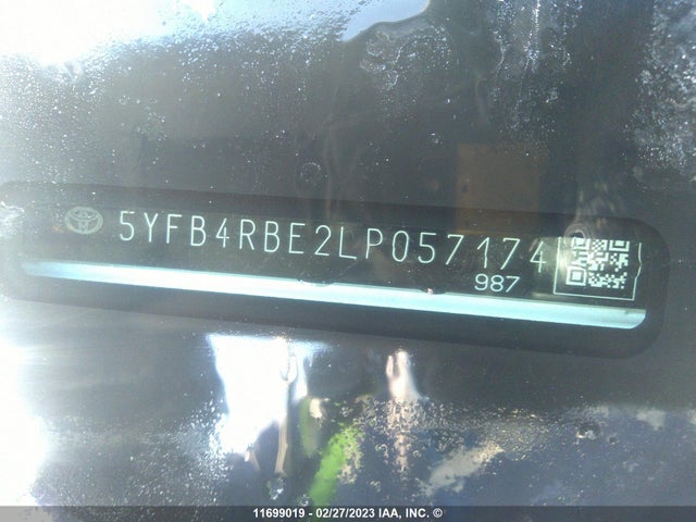 Toyota Corolla Se/xse 2020 5YFB4RBE2LP057174 Image 10