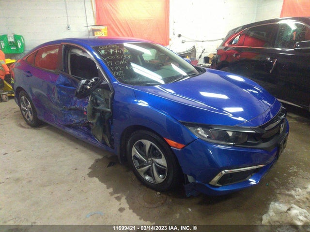 Honda Civic Lx 2019 2HGFC2F5XKH008736 main image